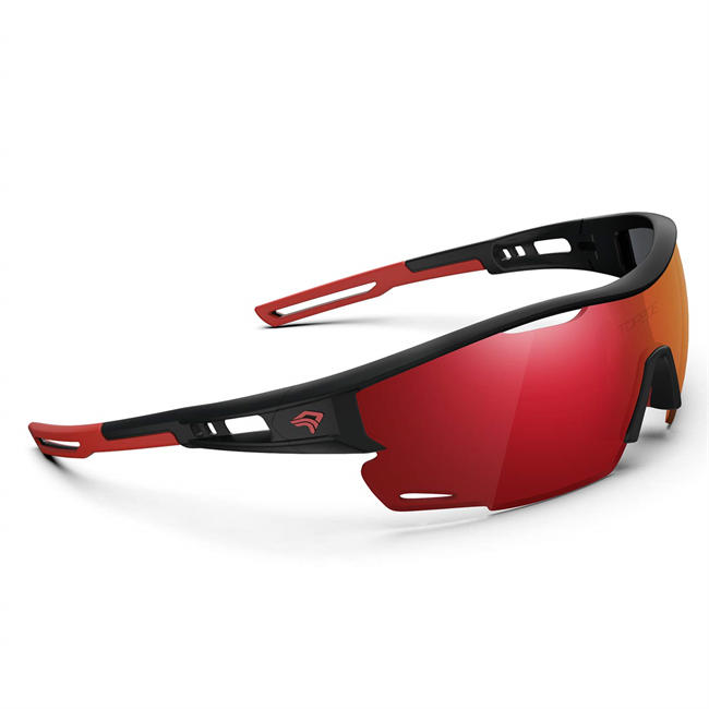 TOREGE Polarized Sports Sunglasses for Men Women Running Fishing Cycling Driving Glasses TR21